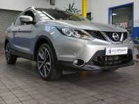 USED 2016 16 NISSAN QASHQAI 1.6 dCi Tekna SUV 5dr Diesel XTRON 2WD Euro 6 (s/s) (130 ps) SAT NAV LEATHER HEATED SEATS REAR VIEW CAMERA PANORAMIC SUNROOF PARKING SENSORS LADY OWNER EXCELLENT SERVICE HISTORY 6 SERVICES TO 47K MILES