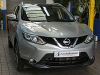 USED 2016 16 NISSAN QASHQAI 1.6 dCi Tekna SUV 5dr Diesel XTRON 2WD Euro 6 (s/s) (130 ps) SAT NAV LEATHER HEATED SEATS REAR VIEW CAMERA PANORAMIC SUNROOF PARKING SENSORS LADY OWNER EXCELLENT SERVICE HISTORY 6 SERVICES TO 47K MILES
