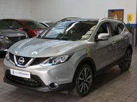 USED 2016 16 NISSAN QASHQAI 1.6 dCi Tekna SUV 5dr Diesel XTRON 2WD Euro 6 (s/s) (130 ps) SAT NAV LEATHER HEATED SEATS REAR VIEW CAMERA PANORAMIC SUNROOF PARKING SENSORS LADY OWNER EXCELLENT SERVICE HISTORY 6 SERVICES TO 47K MILES