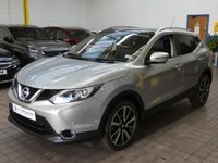 USED 2016 16 NISSAN QASHQAI 1.6 dCi Tekna SUV 5dr Diesel XTRON 2WD Euro 6 (s/s) (130 ps) SAT NAV LEATHER HEATED SEATS REAR VIEW CAMERA PANORAMIC SUNROOF PARKING SENSORS LADY OWNER EXCELLENT SERVICE HISTORY 6 SERVICES TO 47K MILES