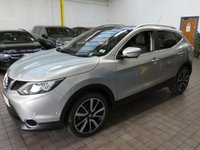 USED 2016 16 NISSAN QASHQAI 1.6 dCi Tekna SUV 5dr Diesel XTRON 2WD Euro 6 (s/s) (130 ps) SAT NAV LEATHER HEATED SEATS REAR VIEW CAMERA PANORAMIC SUNROOF PARKING SENSORS LADY OWNER EXCELLENT SERVICE HISTORY 6 SERVICES TO 47K MILES