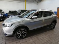 USED 2016 16 NISSAN QASHQAI 1.6 dCi Tekna SUV 5dr Diesel XTRON 2WD Euro 6 (s/s) (130 ps) SAT NAV LEATHER HEATED SEATS REAR VIEW CAMERA PANORAMIC SUNROOF PARKING SENSORS LADY OWNER EXCELLENT SERVICE HISTORY 6 SERVICES TO 47K MILES