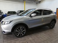 USED 2016 16 NISSAN QASHQAI 1.6 dCi Tekna SUV 5dr Diesel XTRON 2WD Euro 6 (s/s) (130 ps) SAT NAV LEATHER HEATED SEATS REAR VIEW CAMERA PANORAMIC SUNROOF PARKING SENSORS LADY OWNER EXCELLENT SERVICE HISTORY 6 SERVICES TO 47K MILES
