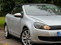 USED 2013 63 VOLKSWAGEN GOLF 1.6 TDI BlueMotion Tech SE Cabriolet 2dr Diesel Manual Euro 5 (s/s) (105 ps) 