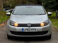 USED 2013 63 VOLKSWAGEN GOLF 1.6 TDI BlueMotion Tech SE Cabriolet 2dr Diesel Manual Euro 5 (s/s) (105 ps) 