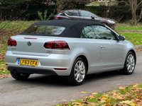 USED 2013 63 VOLKSWAGEN GOLF 1.6 TDI BlueMotion Tech SE Cabriolet 2dr Diesel Manual Euro 5 (s/s) (105 ps) 