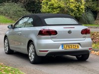 USED 2013 63 VOLKSWAGEN GOLF 1.6 TDI BlueMotion Tech SE Cabriolet 2dr Diesel Manual Euro 5 (s/s) (105 ps) 
