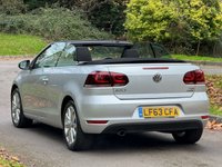 USED 2013 63 VOLKSWAGEN GOLF 1.6 TDI BlueMotion Tech SE Cabriolet 2dr Diesel Manual Euro 5 (s/s) (105 ps) 