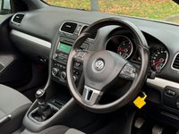 USED 2013 63 VOLKSWAGEN GOLF 1.6 TDI BlueMotion Tech SE Cabriolet 2dr Diesel Manual Euro 5 (s/s) (105 ps) 