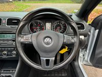 USED 2013 63 VOLKSWAGEN GOLF 1.6 TDI BlueMotion Tech SE Cabriolet 2dr Diesel Manual Euro 5 (s/s) (105 ps) 