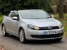 USED 2013 63 VOLKSWAGEN GOLF 1.6 TDI BlueMotion Tech SE Cabriolet 2dr Diesel Manual Euro 5 (s/s) (105 ps) 