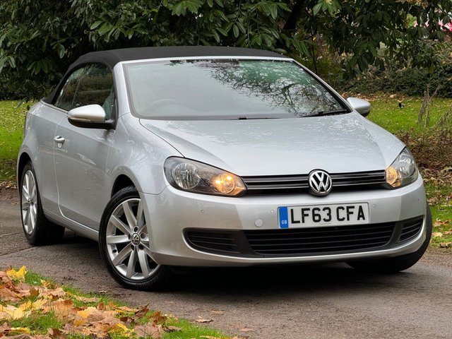 2013 63 Volkswagen Golf 1.6 TDI BlueMotion Tech SE Cabriolet 2dr Diesel Manual Euro 5 (s/s) (105 ps)