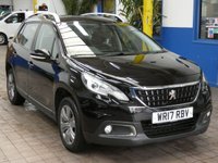 USED 2017 17 PEUGEOT 2008 1.2 PureTech Active SUV 5dr Petrol Manual Euro 6 (82 ps) ANDROID APPLE CARPLAY CRUISE CONTROL ONLY 1 OWNER MITSUBISHI WARRANTY TILL FEB 2024