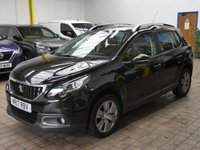 USED 2017 17 PEUGEOT 2008 1.2 PureTech Active SUV 5dr Petrol Manual Euro 6 (82 ps) ANDROID APPLE CARPLAY CRUISE CONTROL ONLY 1 OWNER MITSUBISHI WARRANTY TILL FEB 2024
