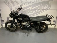 USED 2008 08 TRIUMPH BONNEVILLE T100 SCRAMBLER (CAT N) - BUY ONLINE 24 HRS A DAY  GREAT SPEC WITH HIGH LEVEL EXHAUST