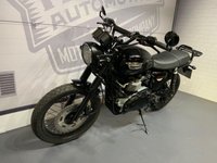 USED 2008 08 TRIUMPH BONNEVILLE T100 SCRAMBLER (CAT N) - BUY ONLINE 24 HRS A DAY  GREAT SPEC WITH HIGH LEVEL EXHAUST