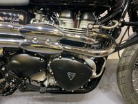 USED 2008 08 TRIUMPH BONNEVILLE T100 SCRAMBLER (CAT N) - BUY ONLINE 24 HRS A DAY  GREAT SPEC WITH HIGH LEVEL EXHAUST