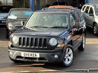 USED 2011 11 JEEP PATRIOT 2.2 CRD Limited SUV 5dr Diesel Manual 4WD Euro 5 (161 bhp) &pound;200 TO SECURE, DELIVERY AVAILABLE