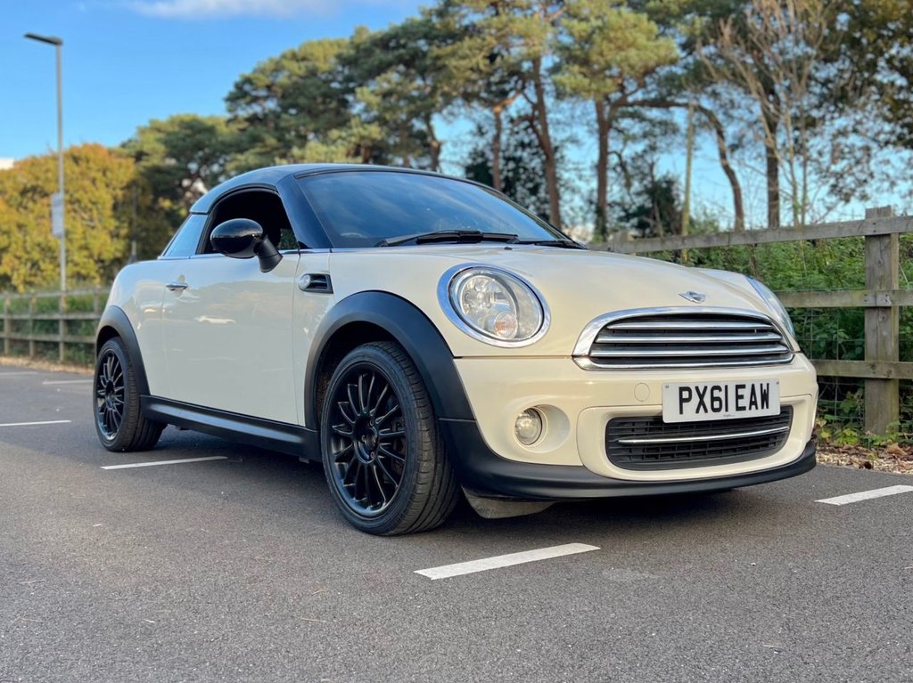 USED 2011 61 MINI COUPE Cooper // 1.6 // 2dr // Petrol // Manual // Euro 5 (s/s) (122 ps) // px swap 