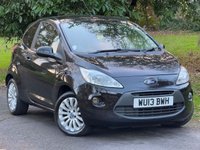 USED 2013 13 FORD KA 1.2 Zetec Hatchback 3dr Petrol Manual Euro 5 (s/s) (69 ps) 