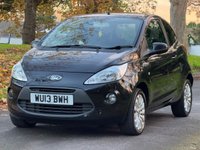 USED 2013 13 FORD KA 1.2 Zetec Hatchback 3dr Petrol Manual Euro 5 (s/s) (69 ps) 