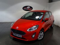 USED 2018 67 FORD FIESTA 1.1 Ti-VCT Zetec Hatchback 3dr Petrol Manual Euro 6 (s/s) (85 ps) AIR CON CRUISE DAB PERFECT FIRST CAR