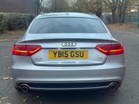 USED 2015 15 AUDI A5 3.0 TDI V6 Black Edition Plus Sportback 5dr Diesel Multitronic Euro 5 (s/s) (204 ps) 