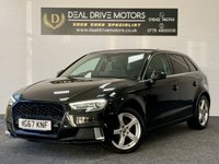 USED 2017 67 AUDI A3 1.6 TDI Sport Sportback 5dr Diesel Manual Euro 6 (s/s) (116 ps) SATNAV DAB APPLE CAR PLAY