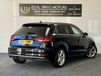 USED 2017 67 AUDI A3 1.6 TDI Sport Sportback 5dr Diesel Manual Euro 6 (s/s) (116 ps) SATNAV DAB APPLE CAR PLAY