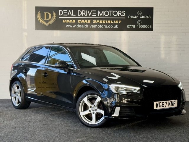 2017 67 Audi A3 1.6 TDI Sport Sportback 5dr Diesel Manual Euro 6 (s/s) (116 ps)