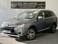 USED 2017 17 MITSUBISHI OUTLANDER 2.2 DI-D 4 SUV 5dr Diesel Manual 4WD Euro 6 (s/s) (147 ps) SUNROOF SATNAV HEATED SEATS