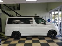 USED 2009 09 NISSAN ELGRAND CAMPER VAN 3.5 V6 AUTOMATIC 4 BIRTH  EXTRAS FITTED