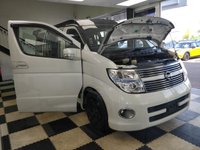 USED 2009 09 NISSAN ELGRAND CAMPER VAN 3.5 V6 AUTOMATIC 4 BIRTH  EXTRAS FITTED