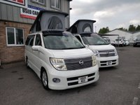 USED 2009 09 NISSAN ELGRAND CAMPER VAN 3.5 V6 AUTOMATIC 4 BIRTH  EXTRAS FITTED