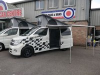 USED 2009 09 NISSAN ELGRAND CAMPER VAN 3.5 V6 AUTOMATIC 4 BIRTH  EXTRAS FITTED