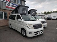 USED 2009 09 NISSAN ELGRAND CAMPER VAN 3.5 V6 AUTOMATIC 4 BIRTH  EXTRAS FITTED