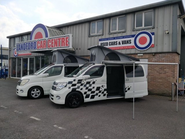 View our NISSAN ELGRAND CAMPER VAN