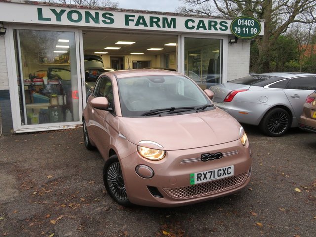 2021 71 Fiat 500e 42kWh Icon Hatchback 3dr All Electric Automatic (118 ps) *OVER £3,000+ EXTRAS*