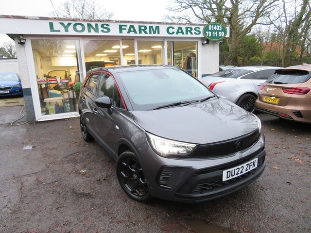 2022 22 Vauxhall Crossland 1.2 Turbo GS Line SUV 5dr Petrol Manual Euro 6 (s/s) (110 ps)