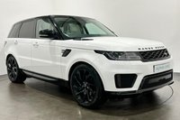 USED 2018 68 LAND ROVER RANGE ROVER SPORT 3.0 SD V6 HSE SUV 5dr Diesel Auto 4WD Euro 6 (s/s) (306 ps) Striking High Gloss Fuji White,