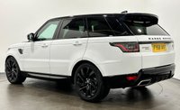 USED 2018 68 LAND ROVER RANGE ROVER SPORT 3.0 SD V6 HSE SUV 5dr Diesel Auto 4WD Euro 6 (s/s) (306 ps) Striking High Gloss Fuji White,