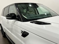 USED 2018 68 LAND ROVER RANGE ROVER SPORT 3.0 SD V6 HSE SUV 5dr Diesel Auto 4WD Euro 6 (s/s) (306 ps) Striking High Gloss Fuji White,