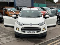 USED 2015 15 FORD ECOSPORT 1.0T EcoBoost Zetec SUV 5dr Petrol Manual 2WD Euro 6 (s/s) (125 ps) &pound;200 TO SECURE - DELIVERY AVAILABLE