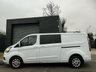USED 2020 69 FORD TRANSIT CUSTOM 2.0 320 EcoBlue Limited Crew Van Double Cab 5dr Diesel Manual L2 H1 Euro 6 (s/s) (6 Seat) (130 ps) Next Day Delivery Available