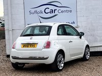 USED 2011 61 FIAT 500 1.2 Lounge Hatchback 3dr Petrol Manual Euro 5 (s/s) (69 bhp) www.suffolkcarcentre.co.uk - Located at Lowestoft
