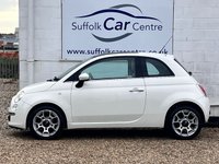 USED 2011 61 FIAT 500 1.2 Lounge Hatchback 3dr Petrol Manual Euro 5 (s/s) (69 bhp) www.suffolkcarcentre.co.uk - Located at Lowestoft