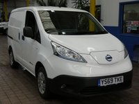 USED 2020 69 NISSAN e-NV200 40kWh Acenta Panel Van 5dr Electric Auto SWB (Quick Charge) (109 ps) &pound;0 ROAD TAX AIR CON CRUISE CONTROL REAR VIEW CAMERA 1 OWNER SERVICE HISTORY WARRANTY