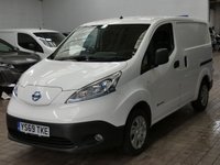 USED 2020 69 NISSAN e-NV200 40kWh Acenta Panel Van 5dr Electric Auto SWB (Quick Charge) (109 ps) &pound;0 ROAD TAX AIR CON CRUISE CONTROL REAR VIEW CAMERA 1 OWNER SERVICE HISTORY WARRANTY