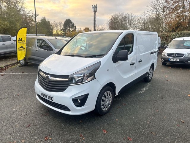 2018 68 Vauxhall Vivaro 1.6 CDTi 2900 Sportive Panel Van 5dr Diesel Manual L1 H1 Euro 6 (120 ps)