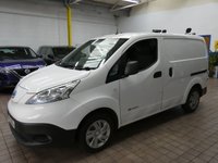 USED 2019 19 NISSAN e-NV200 40kWh Acenta Panel Van 5dr Electric Auto SWB (Quick Charge) (109 ps) &pound;0 ROAD TAX AIR CON CRUISE CONTROL REAR VIEW CAMERA 1 OWNER SERVICE HISTORY WARRANTY